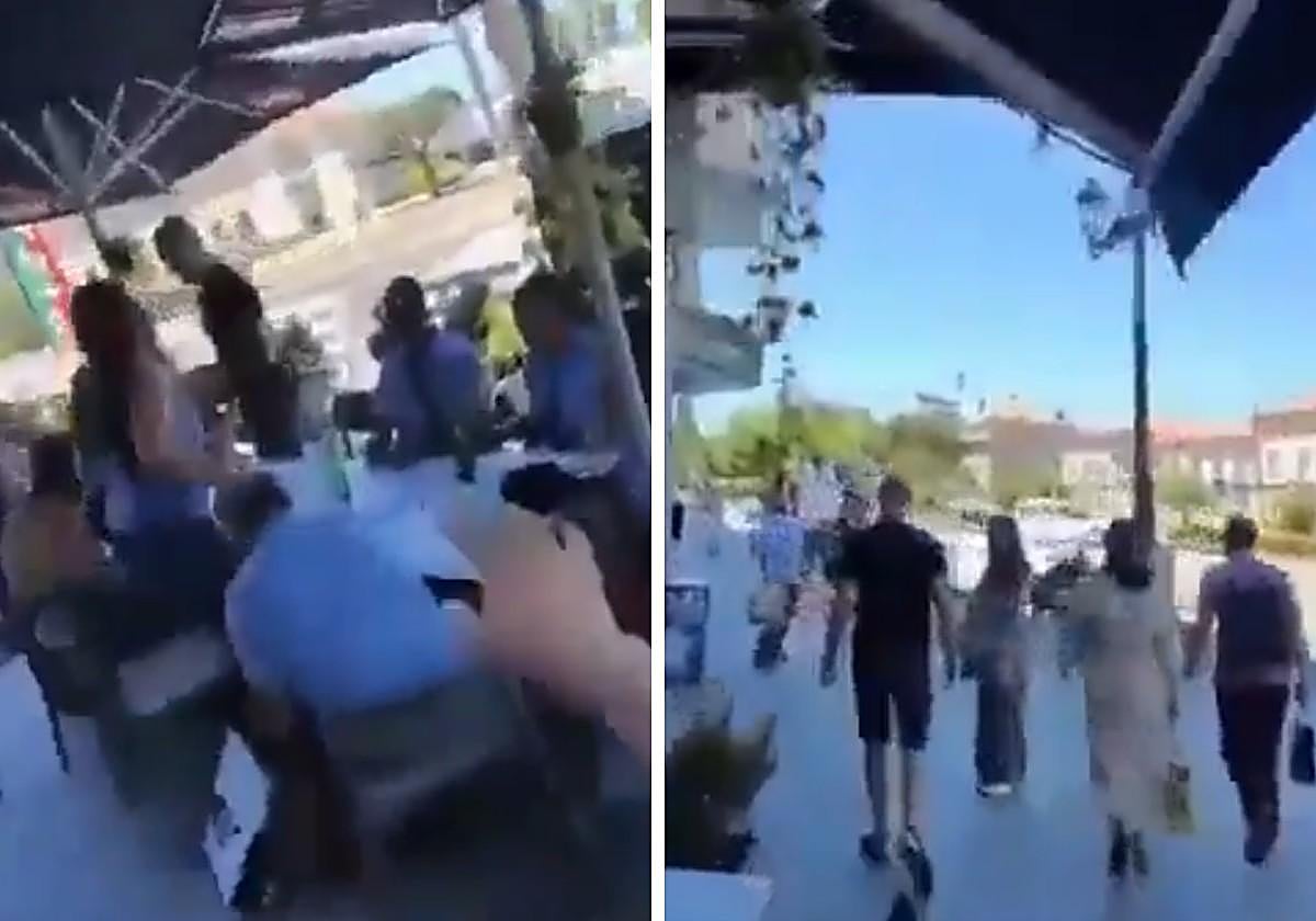 Grupo de turistas israelíes expulsados de un resturante en Vigo