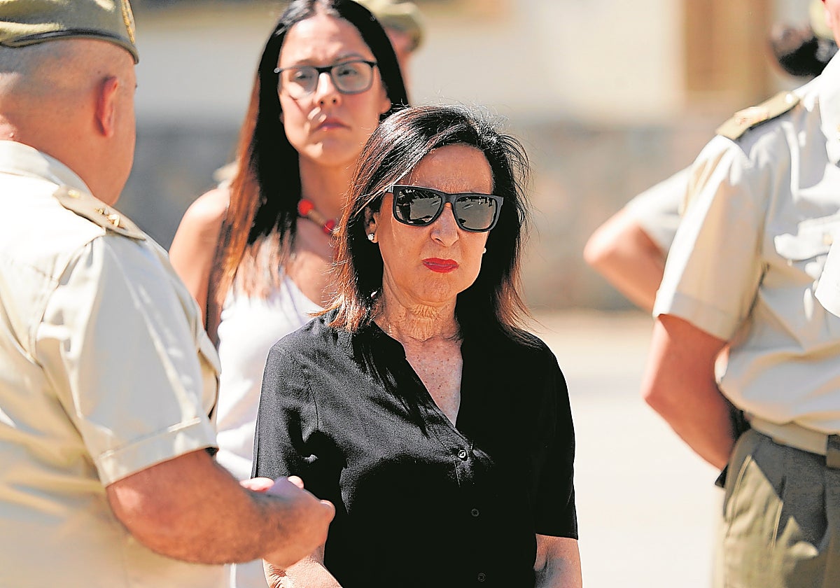 La ministra de Defensa, Margarita Robles