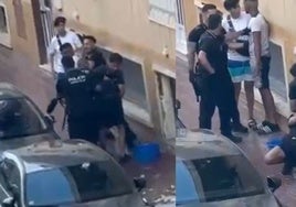 Agreden a varios policías durante una intervención en Torrevieja y uno de los detenidos logra escapar