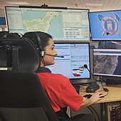 Evacuada una mujer al caerle una roca en la cabeza en una playa de difícil acceso en Tenerife