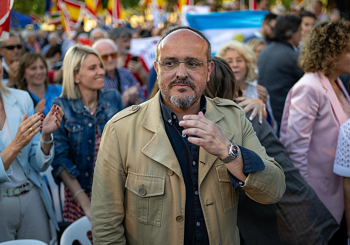 Alejandro Fernández, presidente del PP catalán