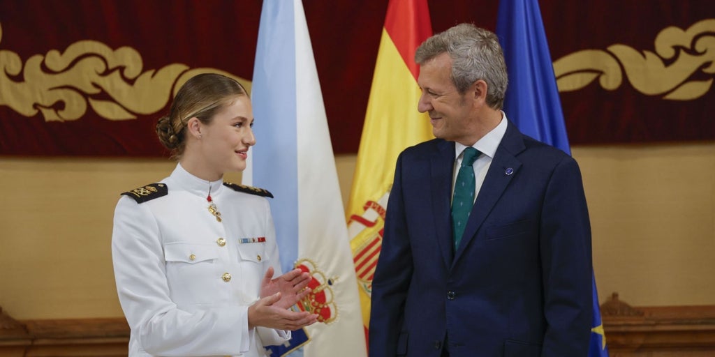 La Princesa Leonor recibe la Medalla de Oro de Galicia: «Aquí está mi hogar, donde acaba el mar»