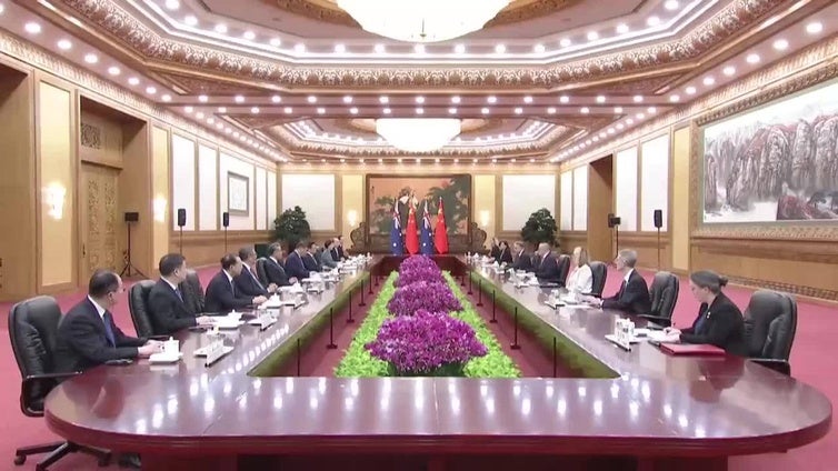 Xi y Albanese se reúnen en Pekín para "impulsar la relación" entre China y Australia