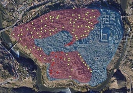 El Casco de Toledo suma ya 135 contenedores de basura en casi un centenar de calles para acabar con el bolseo en 2027