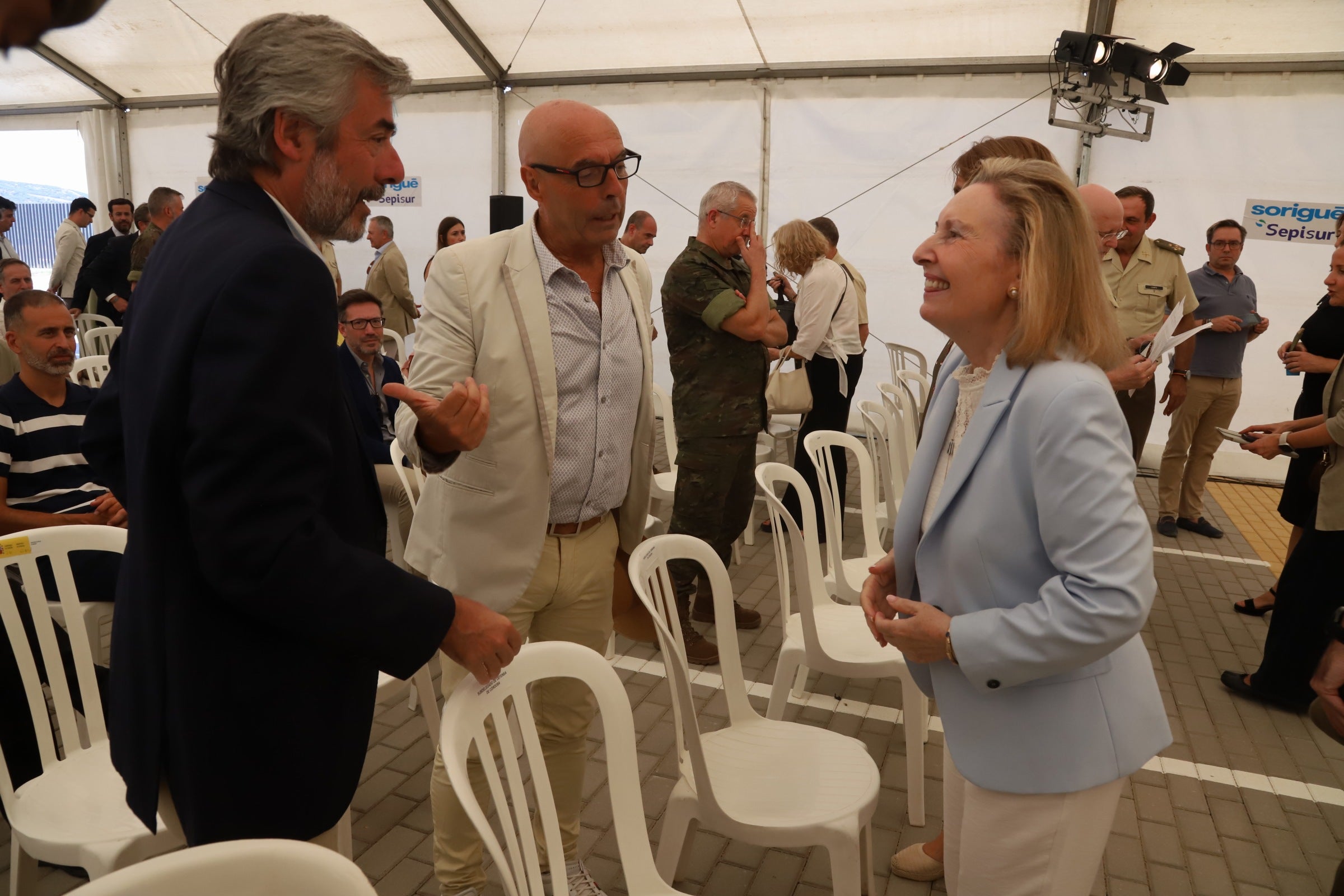 Las imágenes de la entrega de la urbanización de la Base Logística del Ejército en Córdoba