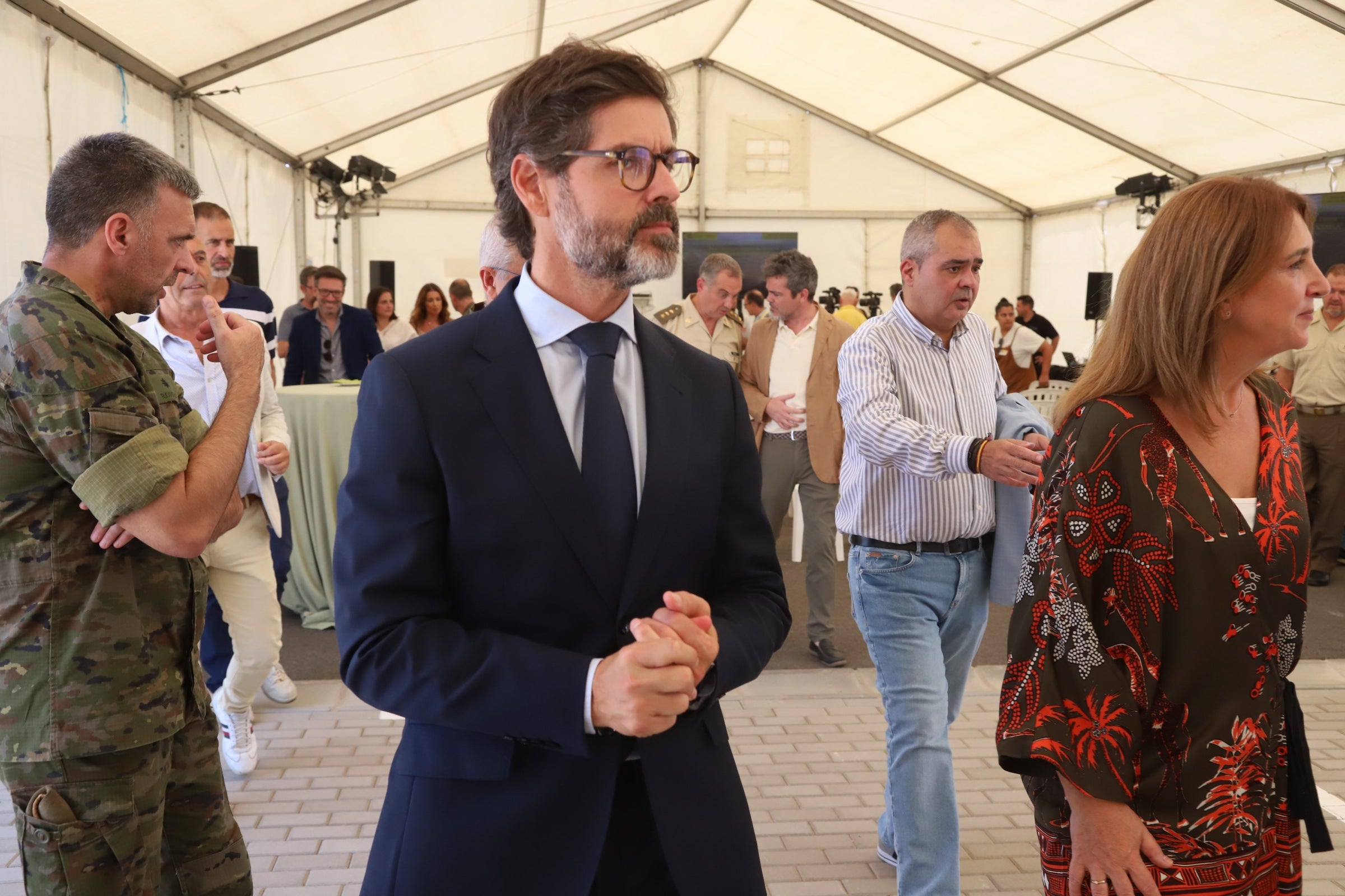 Las imágenes de la entrega de la urbanización de la Base Logística del Ejército en Córdoba