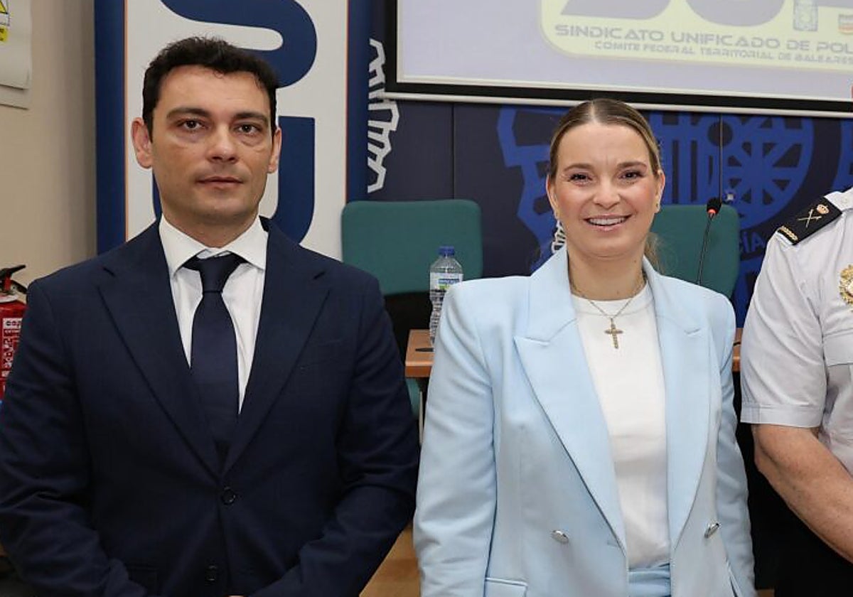 Pavon y Prohens en un acto reciente del SUP.