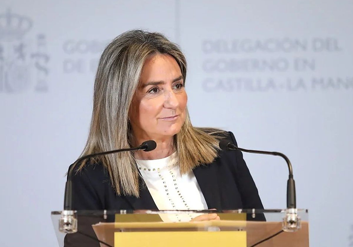 La Delegada del Gobierno de Castilla-La Mancha, Milagros Tolón