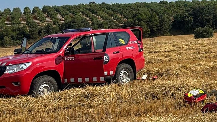Herido crítico tras accidentarse con ala delta en Lérida
