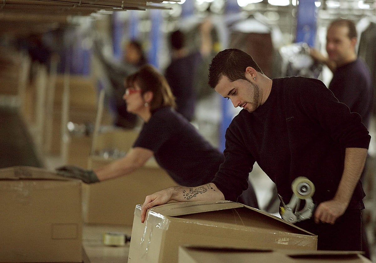 Instalaciones de Inditex en el polígono Plaza