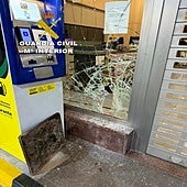 Un ladrón sufre un accidente mientras robaba en una gasolinera y acaba detenido por cuatro delitos en una semana