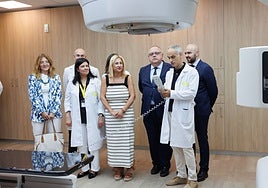 Soria pone en marcha su radioterapia con el acelerador «más moderno» de la Comunidad