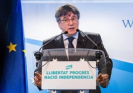 Puigdemont pide al Constitucional suspender su orden de detención en España