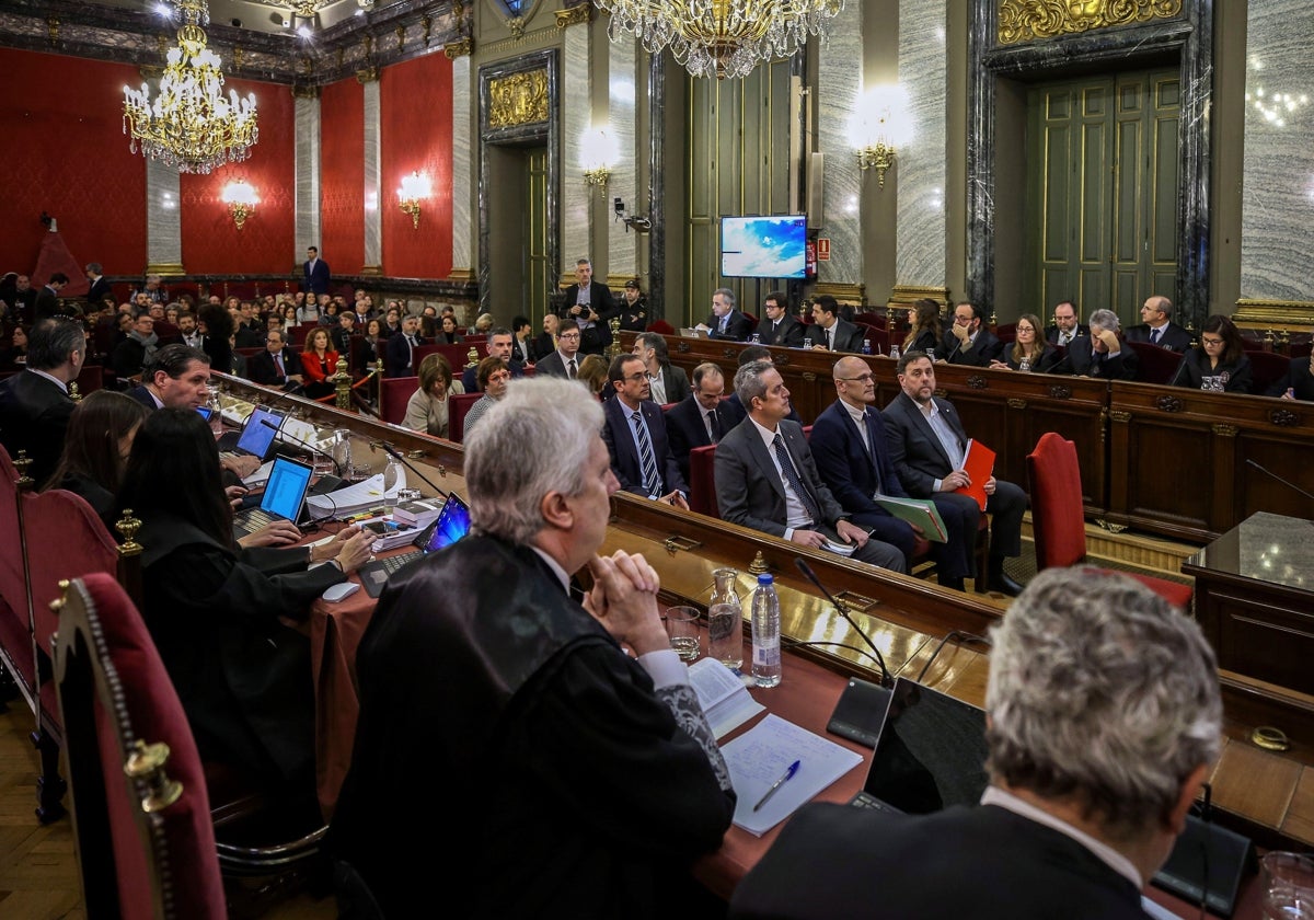 Primer día del juicio del 'procés' en el Tribunal Supremo