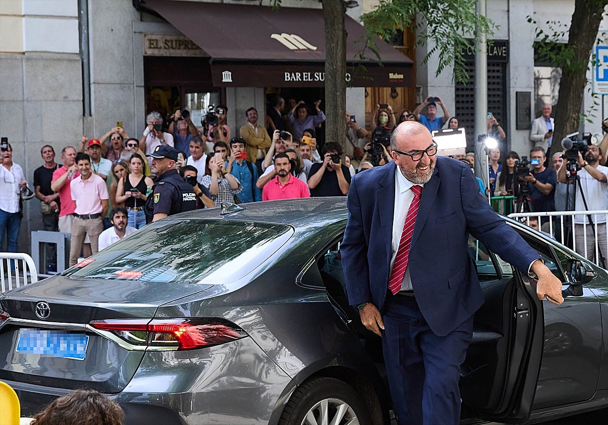 Koldo García llega al Tribunal Supremo para declarar como investigado
