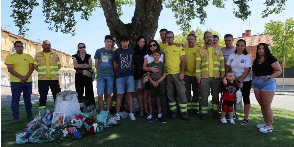 Homenaje a los 11 muertos del retén de Cogolludo cuando se cumplen 20 años del trágico incendio