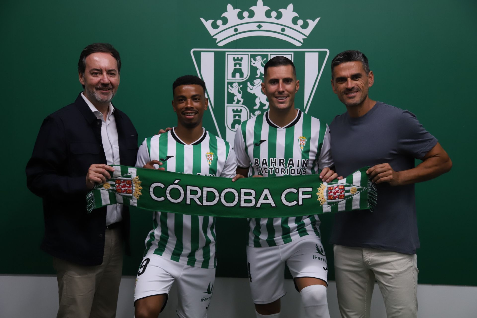 Las mejores imágenes de la presentación de Sergi Guardiola y Dalisson con el Córdoba CF