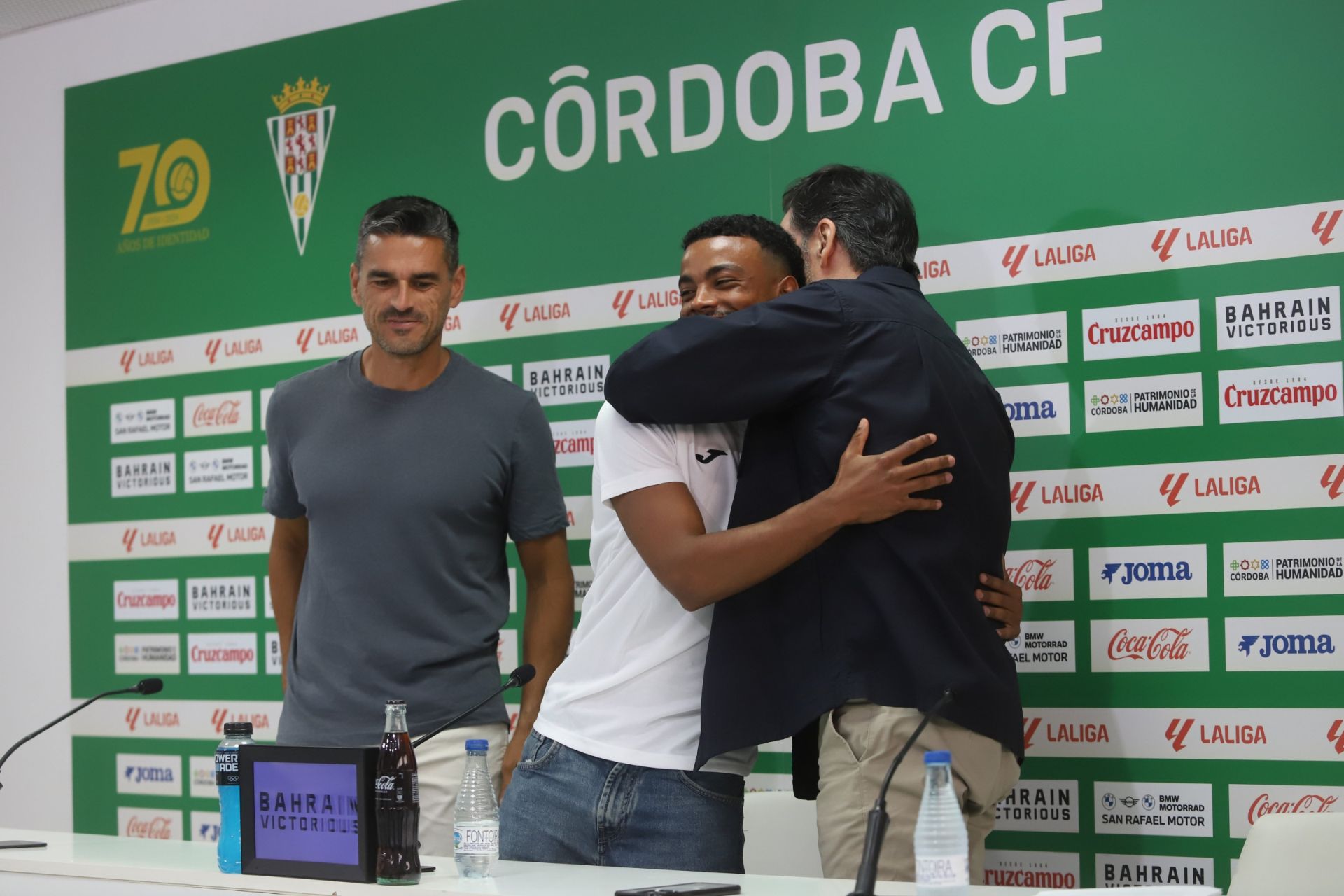 Las mejores imágenes de la presentación de Sergi Guardiola y Dalisson con el Córdoba CF
