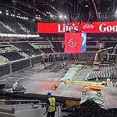 La pantalla interior LED más grande de Europa coronará el despliegue tecnológico del Roig Arena de Valencia