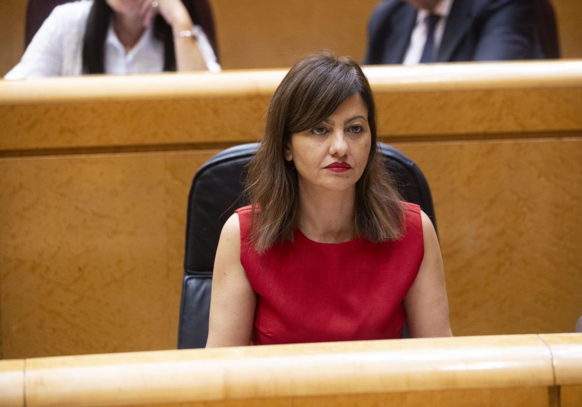 La ministra Sira Rego