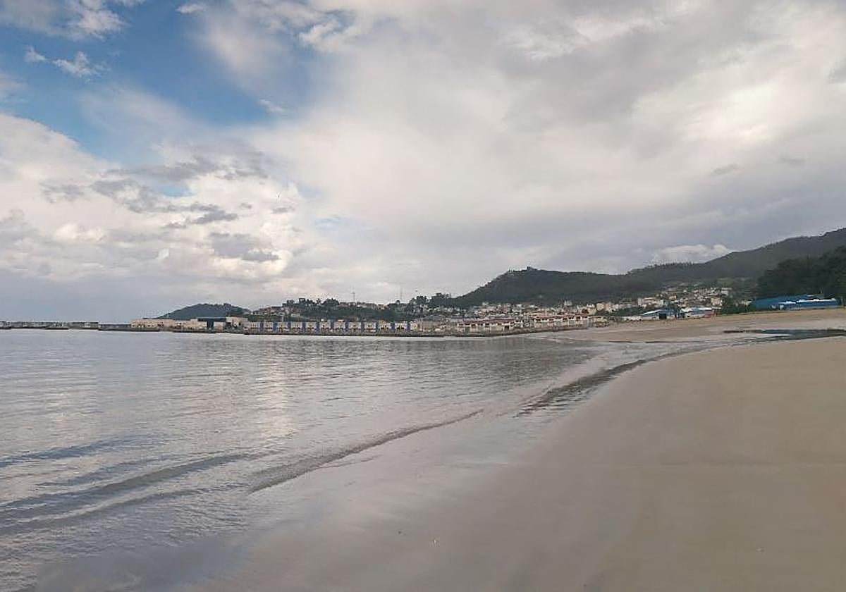 La playa de Covas, en Viveiro