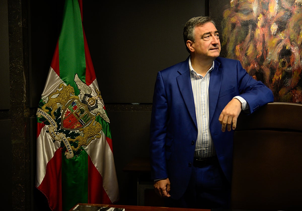 El presidente del Partido Nacionalista Vasco, Aitor Esteban