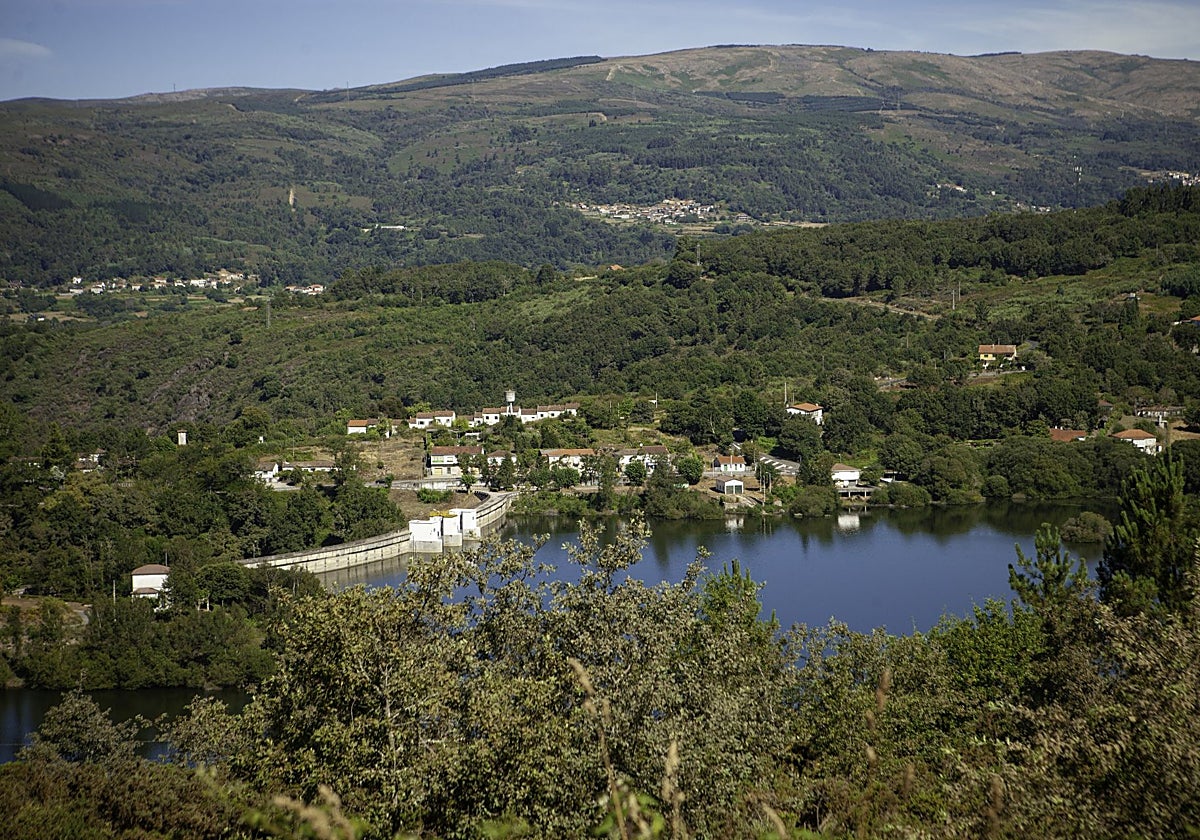 Embalse de As Conchas en una imagen de archivo