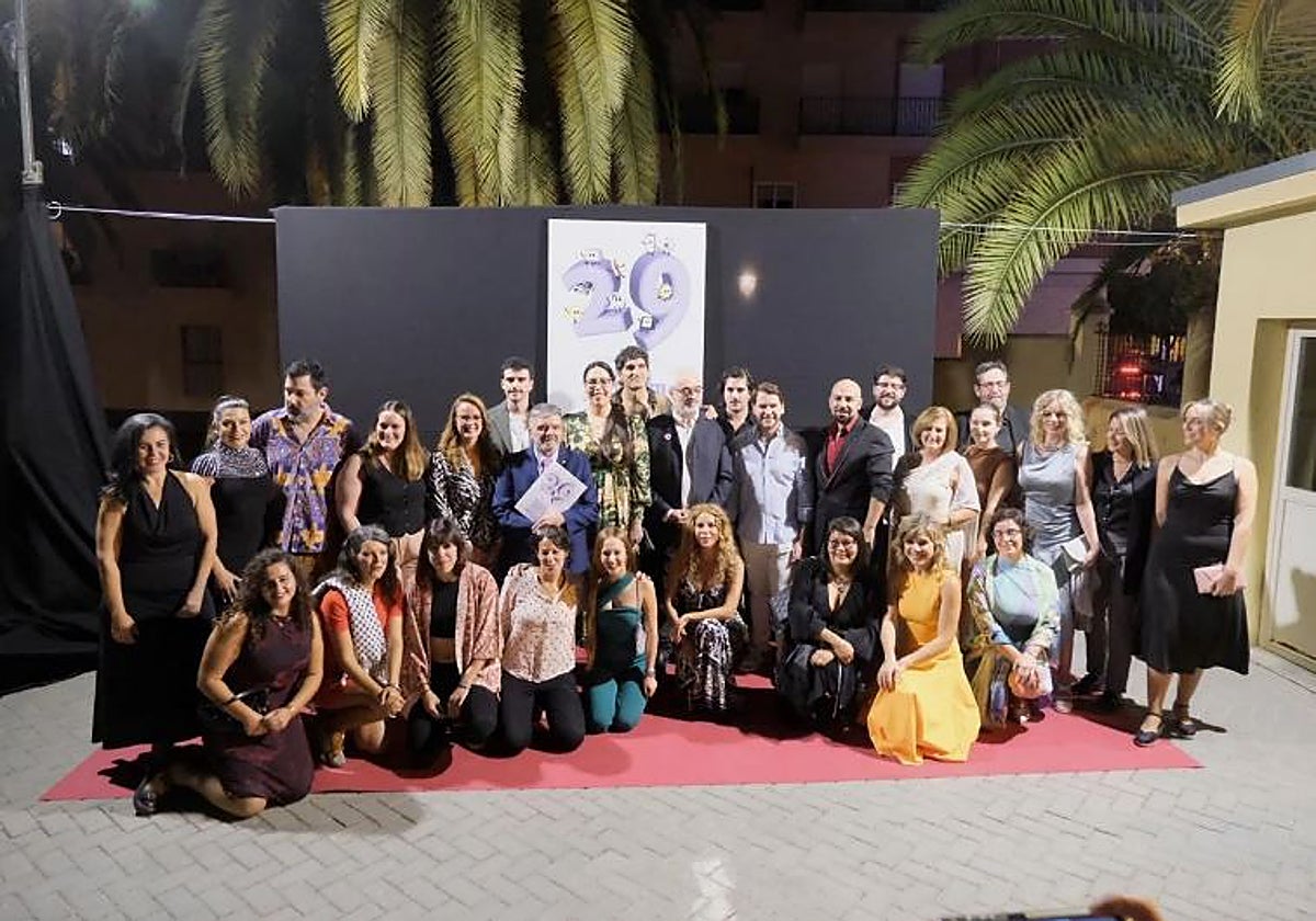 Premiados en la pasada edición del Certamen Nacional de Creación Audiovisual de Cabra