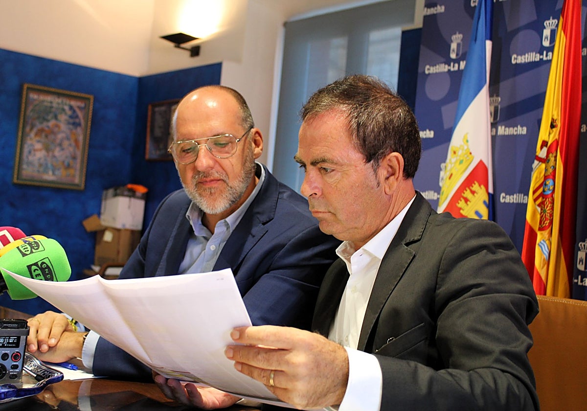 David Gómez y José Gutiérrez han presentado la resolución provisional del Plan de Acción contra el cambio climático