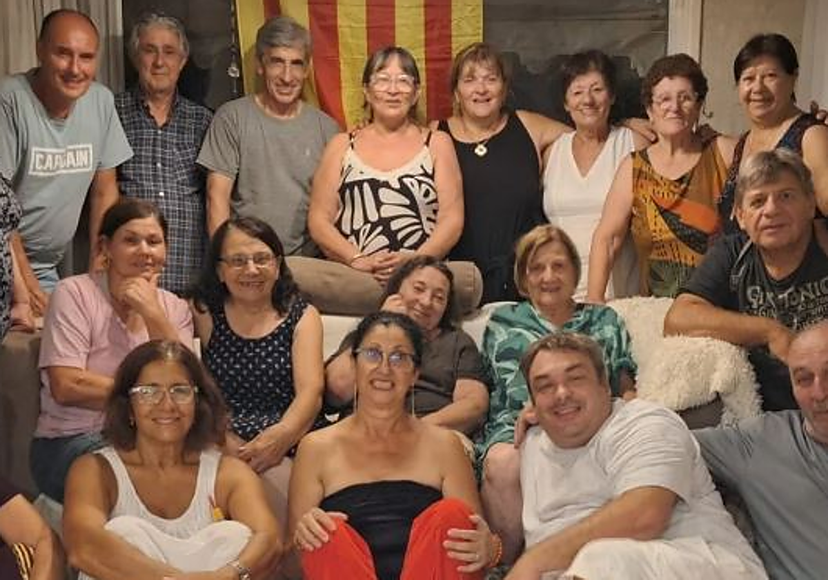 Miembros, amigos y familiares del Casal San Pedro de Argentina