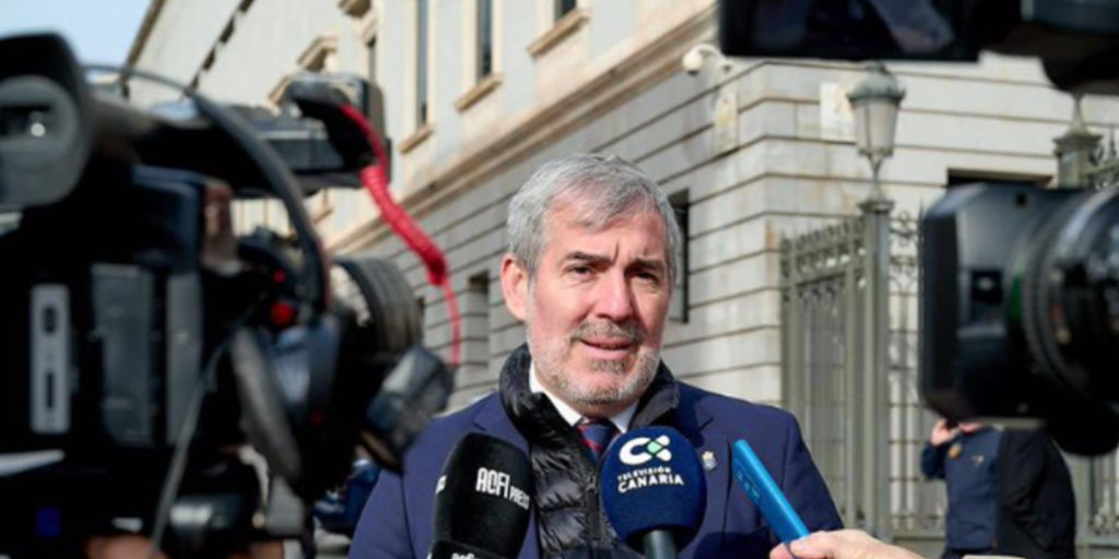 Clavijo, «desencantado» con las plazas para los menores migrantes: «No nos vale, no dicen cuándo ni dónde»