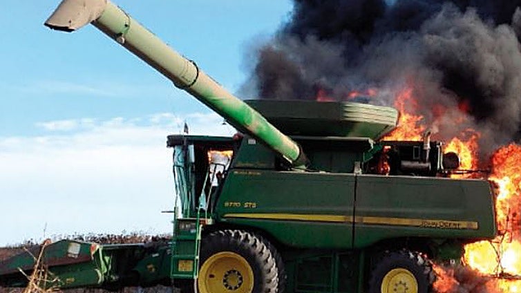 Asaja urge a la Junta a publicar ya la norma que flexibiliza las condiciones para cosechar con riesgo extremo de incendio