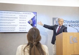 La Diputación de Córdoba aumenta en 6,52 millones la inversión en obras hidráulicas y supera los 34 en este mandato