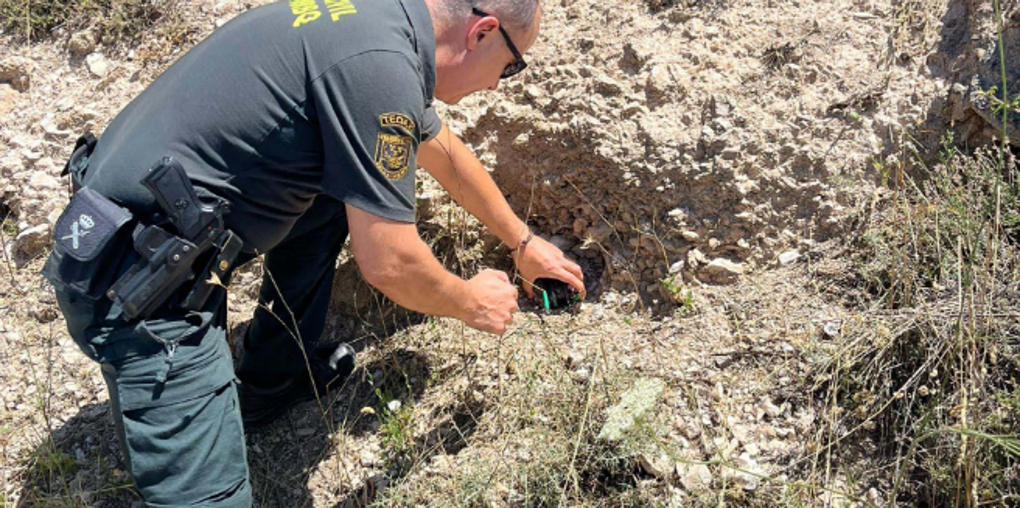 La Guardia Civil desactiva en Guadalajara una granada originaria de la Guerra Civil