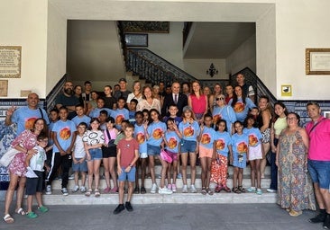 Talavera da la bienvenida a los 25 niños saharauis del programa estival 'Vacaciones en Paz'