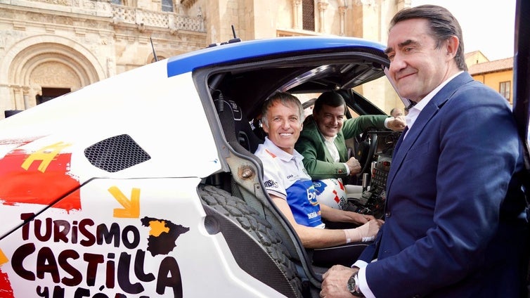 Jesús Calleja promocionará Castilla y León por todo el mundo con su participación en el Dakar