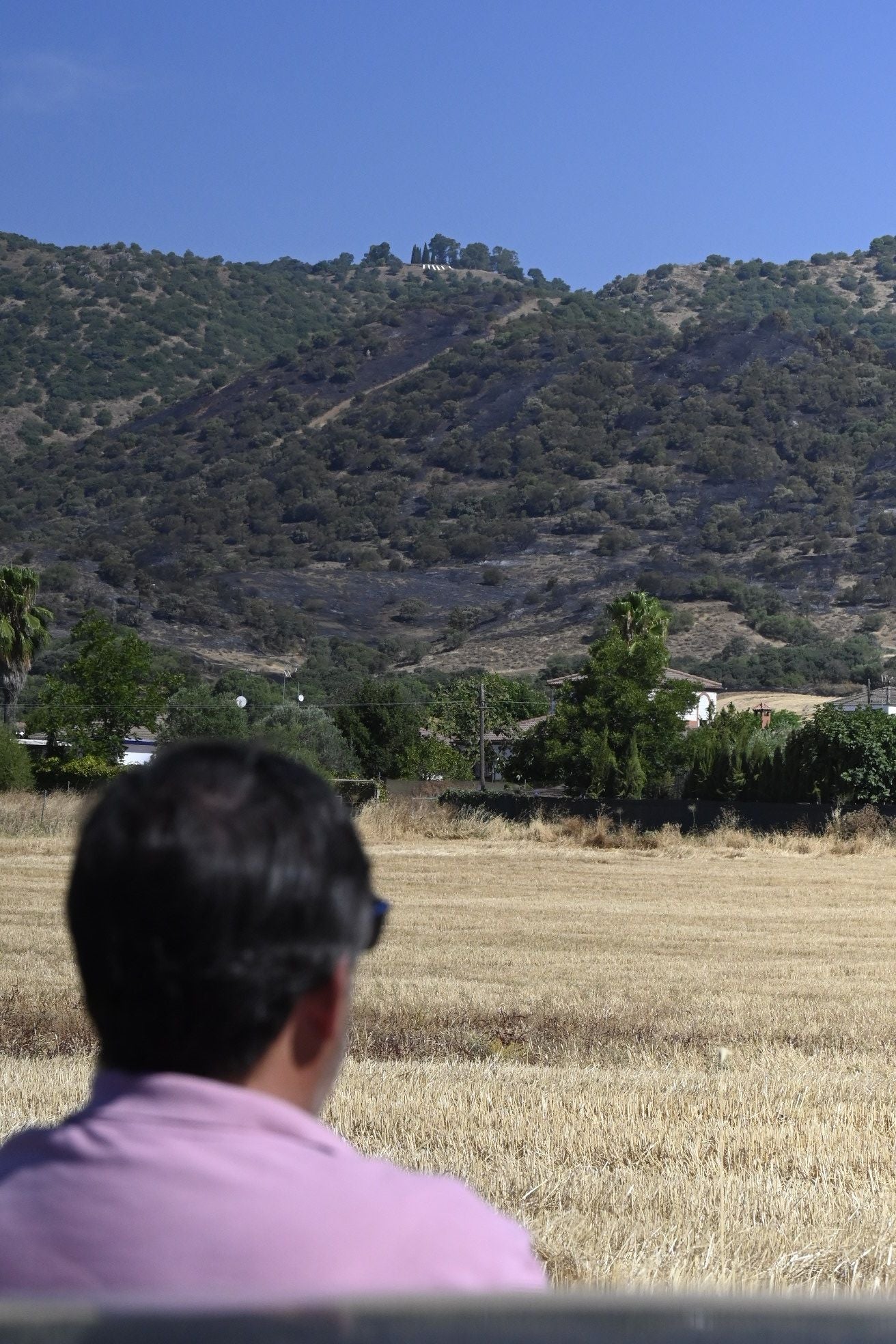 Las mejores imágenes del centro de operaciones para el incendio en la Sierra de Córdoba