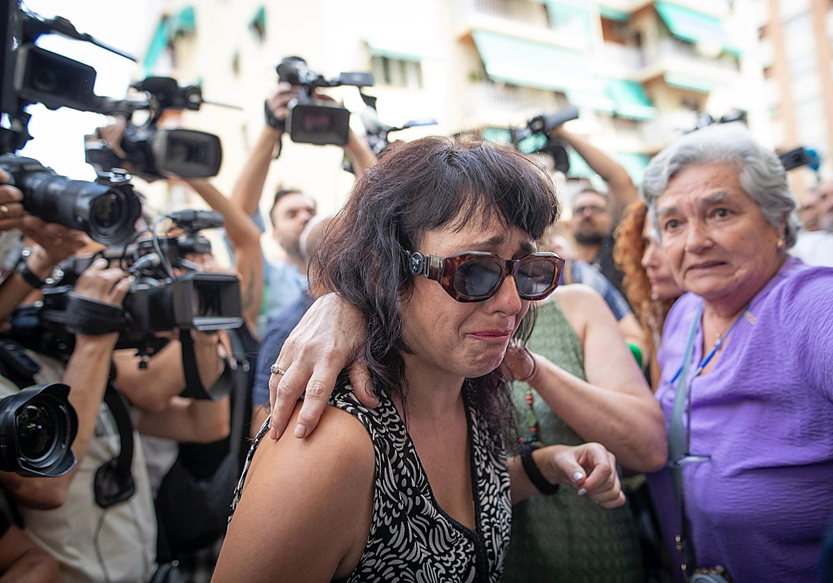 Juana Rivas, el pasado martes en Granada