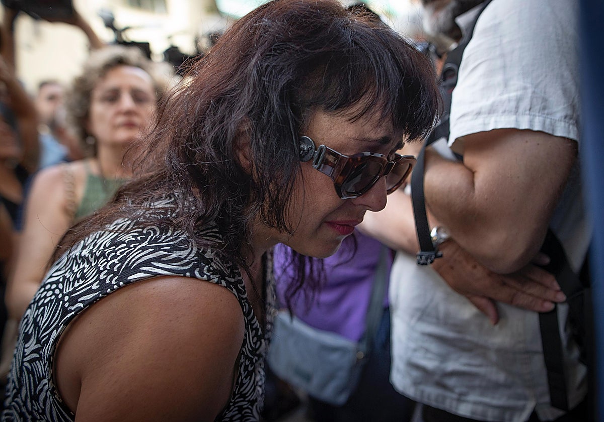 Juana Rivas, el pasado martes en Granada