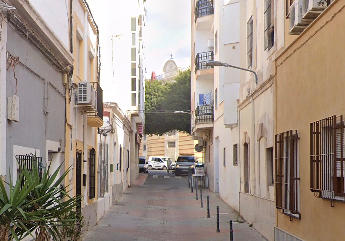 Calle Arqueros donde se produjo el asesinato del hombre