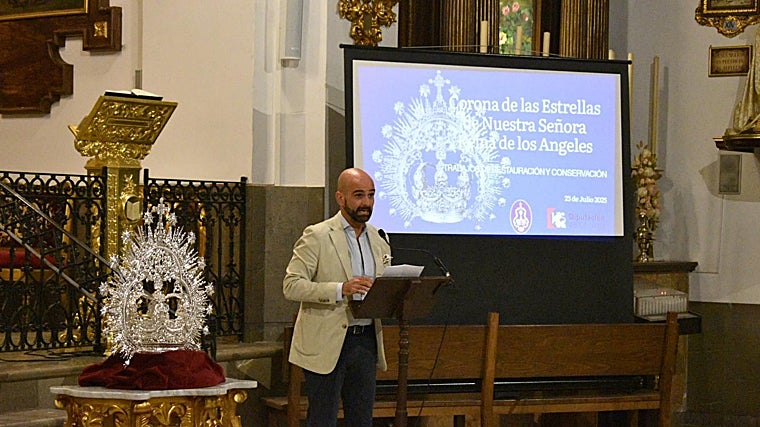 Alfonso Muñoz, durante su explicación