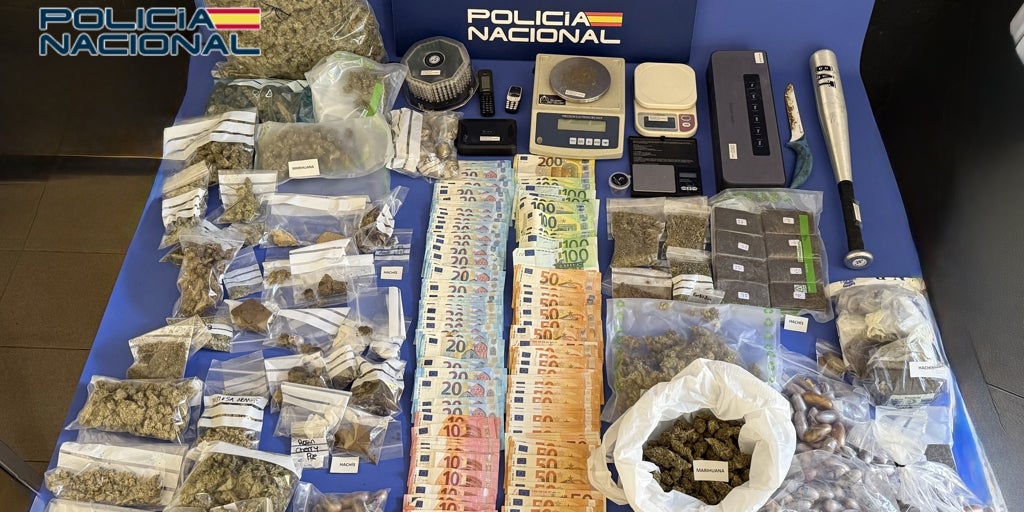 Operación antidroga en Córdoba: tres detenidos por un falso club de cannabis que vendía hachís y marihuana