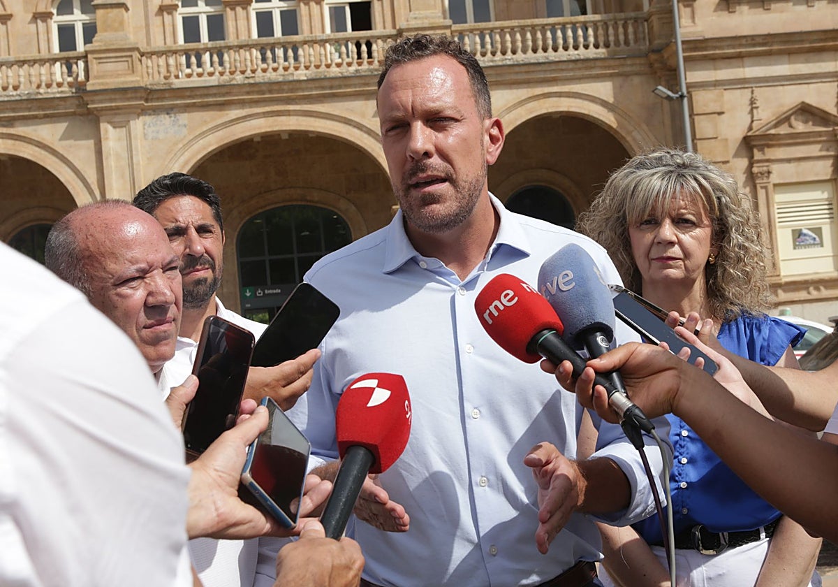 El portavoz del Grupo Popular en la Comisión de Transportes y Movilidad Sostenible en el Congreso, Héctor Palencia, en una foto reciente