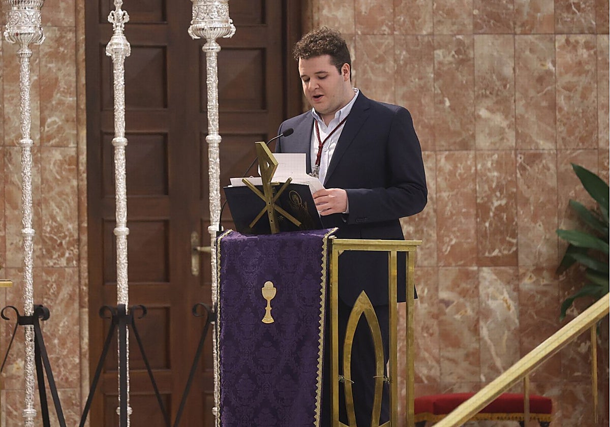 El joven artista cordobés Rafael Castejón