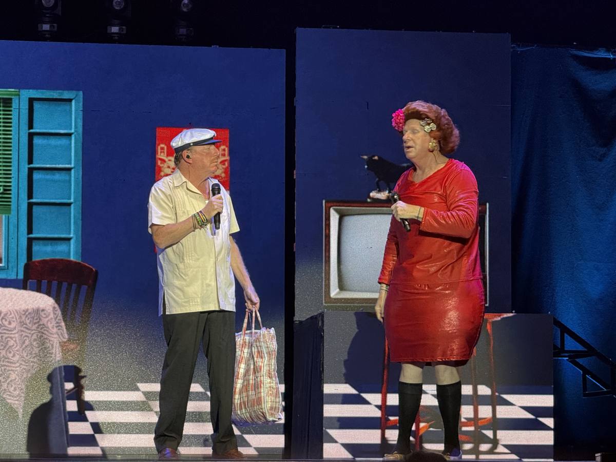 La desternillante actuación de Los Morancos en Lucena, en imágenes