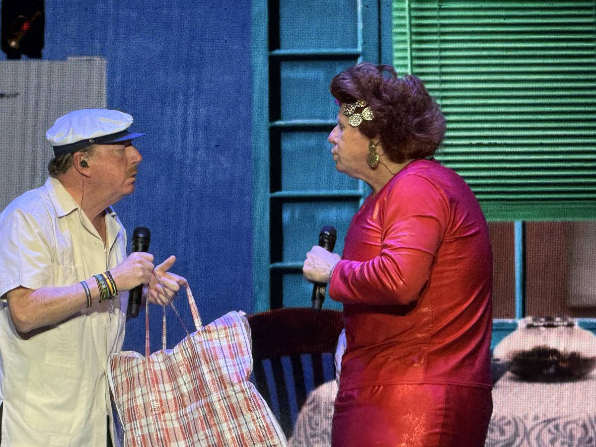 La desternillante actuación de Los Morancos en Lucena, en imágenes