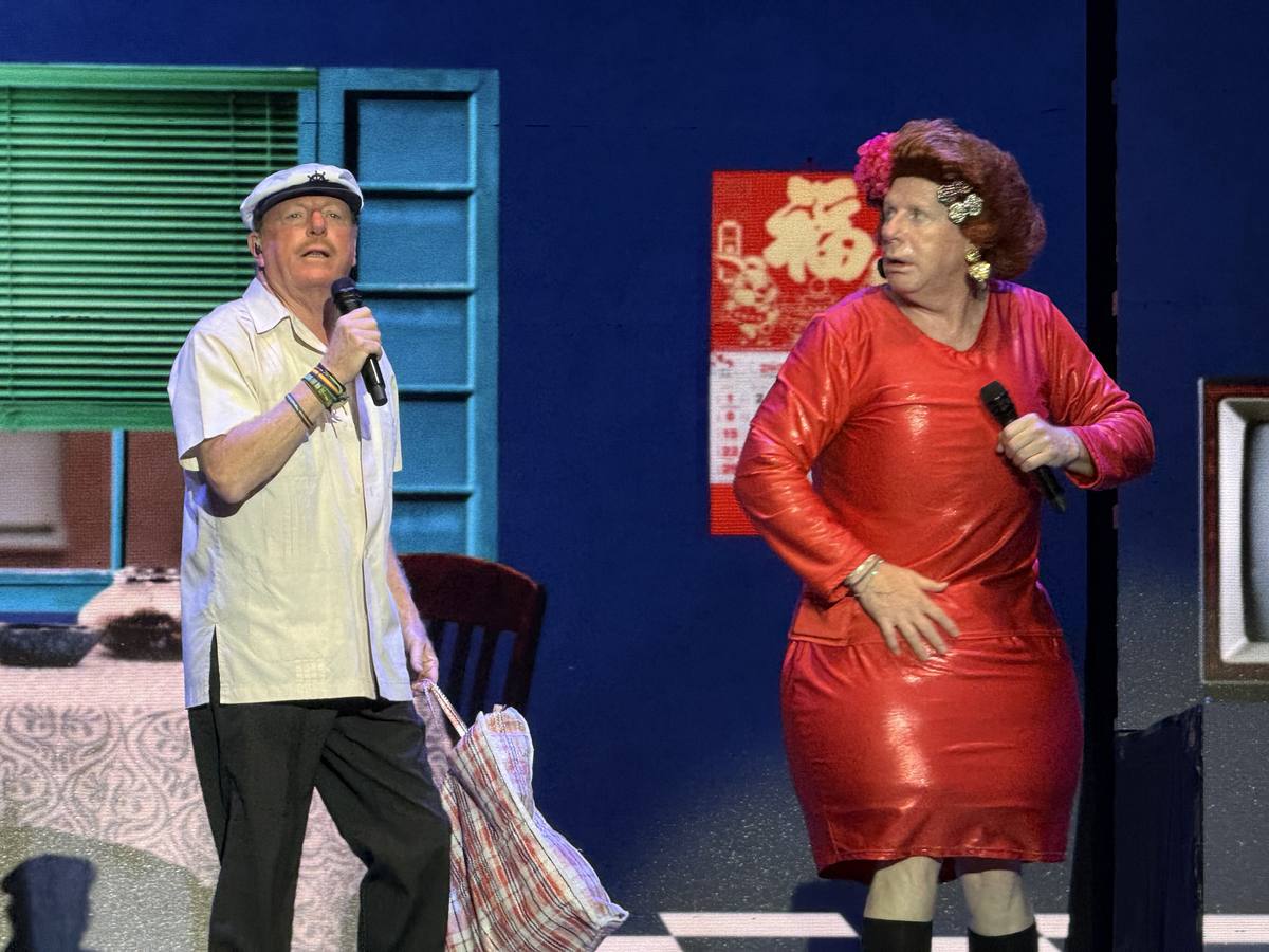 La desternillante actuación de Los Morancos en Lucena, en imágenes