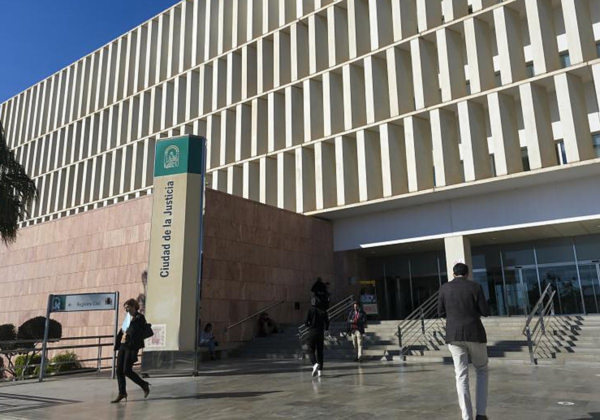 Una imagen de la Ciudad de la Justicia de Málaga