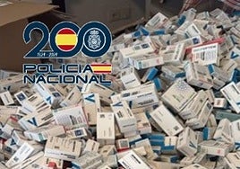 Dos detenidos en Málaga por intentar introducir en el mercado más de 78.000 envases de anabolizantes