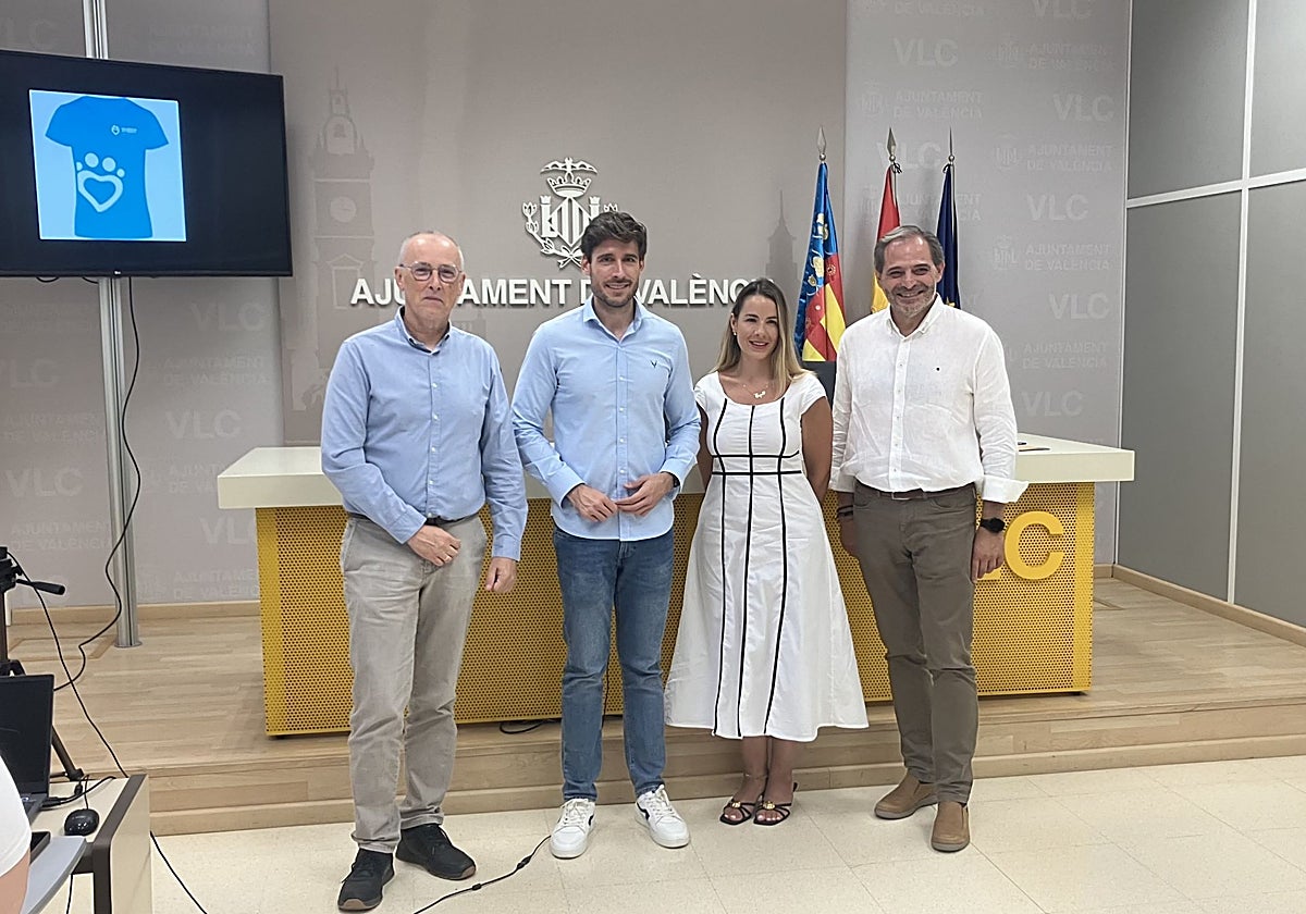 Imagen de la presentación del estudio en el Ayuntamiento de Valencia